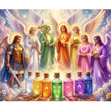 Certificación Profesional en Elaboración de Aceite Sagrado de los 7 Arcángeles